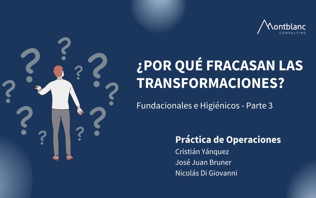 ¿Por qué fracasan las transformaciones?: Fundacionales e Higiénicos