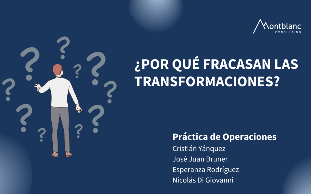 ¿Por qué fracasan las transformaciones?